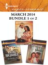 Cover image for Harlequin Superromance March 2014 - Bundle 1 of 2: All a Man Is\Remembering That Night\What Belongs to Her